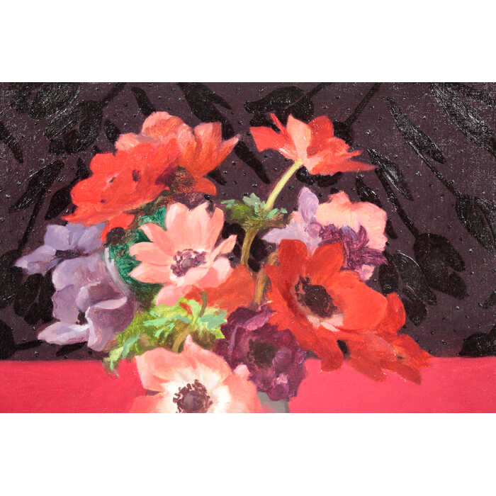 楽天市場】絵画 高梨芳実 油絵・油彩画 『アネモネ』 花 静物 豪華
