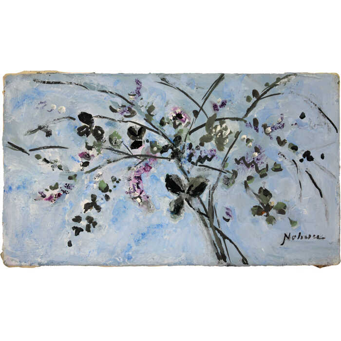 楽天市場】絵画 八木伸子 油絵・油彩画 『萩』 植物 花 葉 秋 優しい