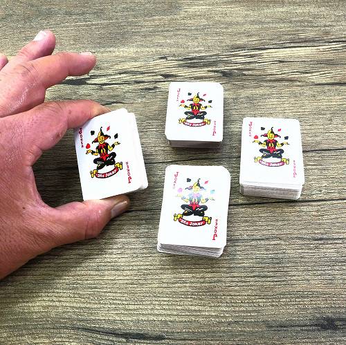 楽天市場】ミニトランプ 4個セット 小さい ミニ トランプ 携帯 カード