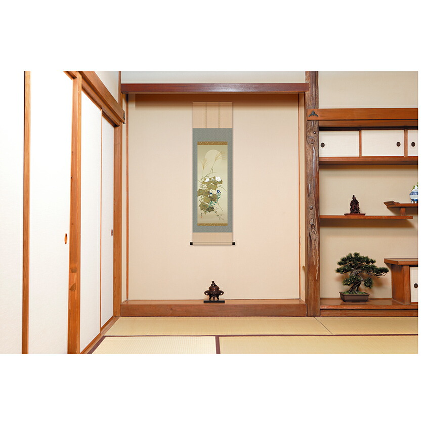 楽天市場】酒井抱一『十二か月花鳥図』掛軸 全12点セット : 光ネット