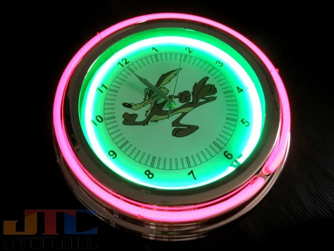 楽天市場】【Wネオン管ネオンクロックはメーカーの生産終了に伴い、今