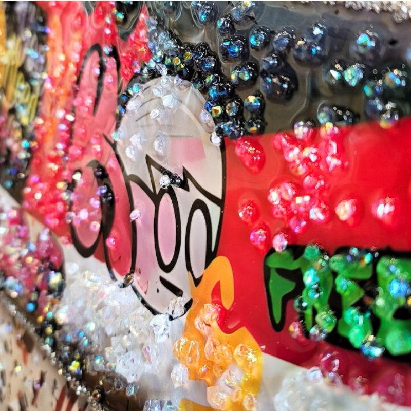 楽天市場】クリスタル アートパネル ブランドオマージュアート 水晶絵