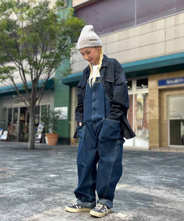 楽天市場】日本製 12oz デニム ガーデニング オーバーオール