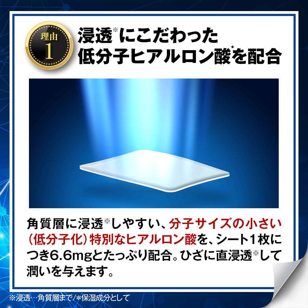 楽天市場】【10%OFFクーポン配布中】膝に貼るヒアルロン酸