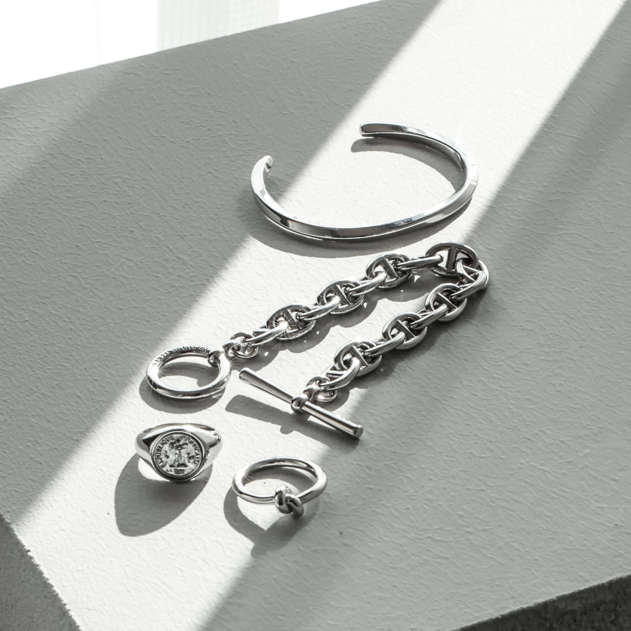 楽天市場】【楽天ランキング1位】アンカーチェーン ブレスレット