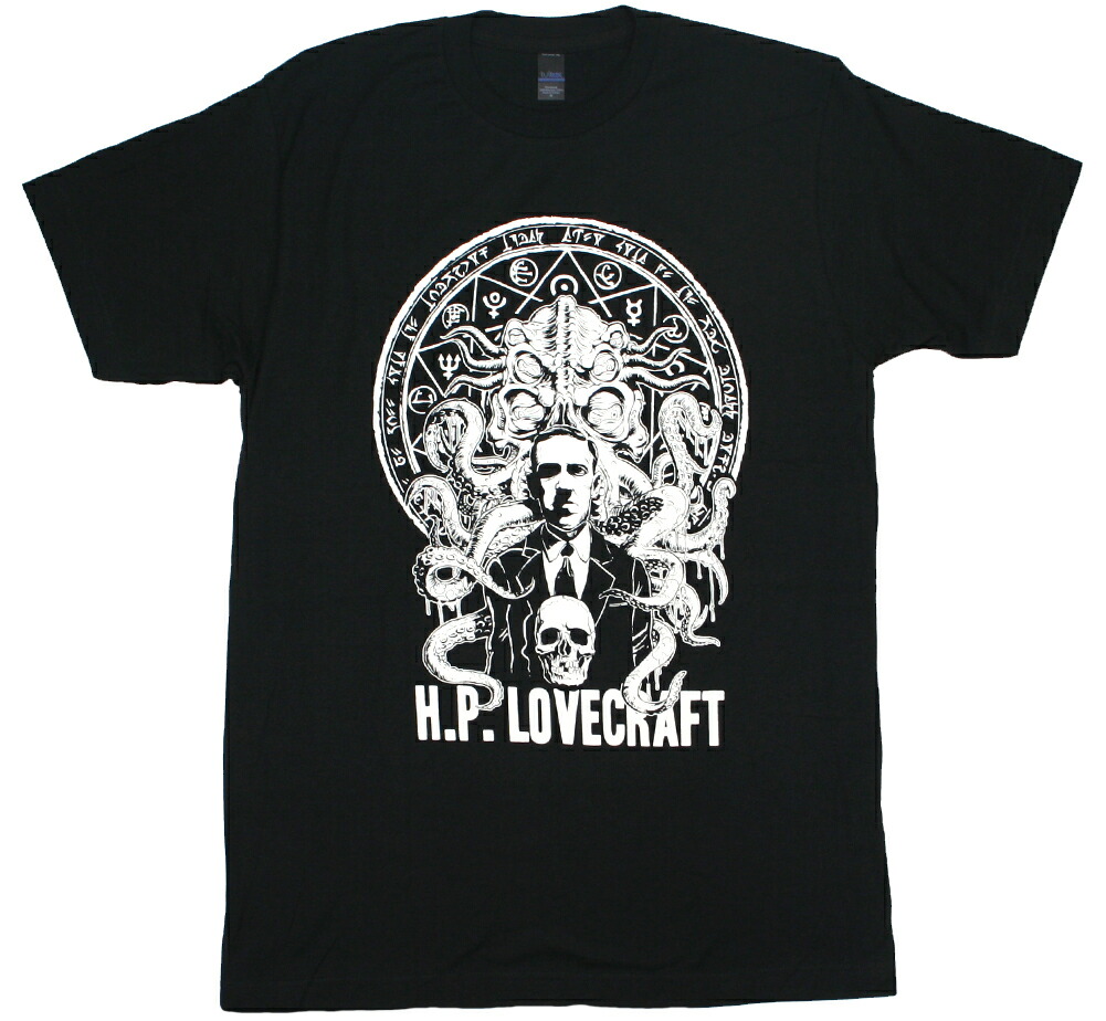 楽天市場】H. P. Lovecraft / Cthulhu Tee (Black) - ラヴクラフト T