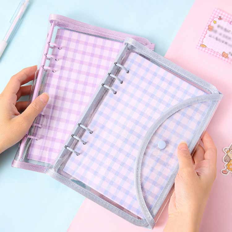 楽天市場】PVC製 透明 オフィス システム手帳カバー A5 手帳カバー