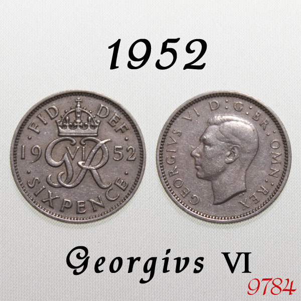 楽天市場】1952年 希少なジョージ6世最終発行 GR 国民を励まし続けた王