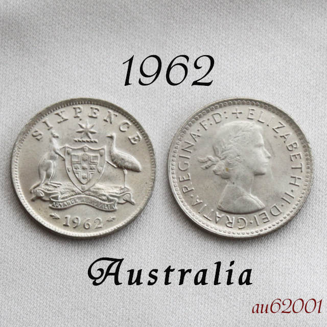 楽天市場】【美品】 1955年 エリザベス2世 白銅貨 イギリス ハッピー