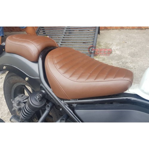 楽天市場】ホンダ レブル250 レブル500 motolordd シート ブラウン