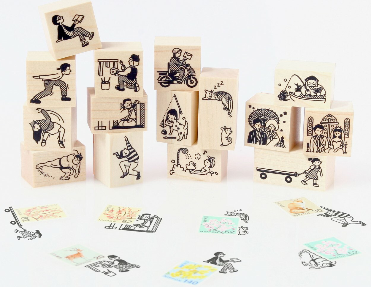 楽天市場】切手のこびと スタンプ vol.2 Stamp ベクトカルチャー MOLT