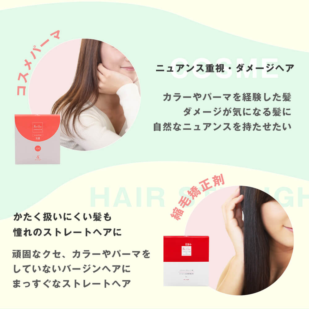 楽天市場】リファインストレートH コスメ コスメパーマ 各100g セルフ