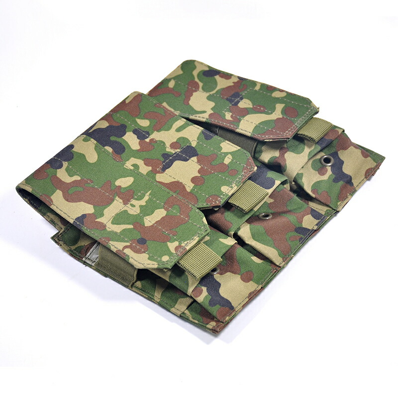 楽天市場】Broptical ミリタリー 3連ポーチ MOLLEシステム対応 M4 M16