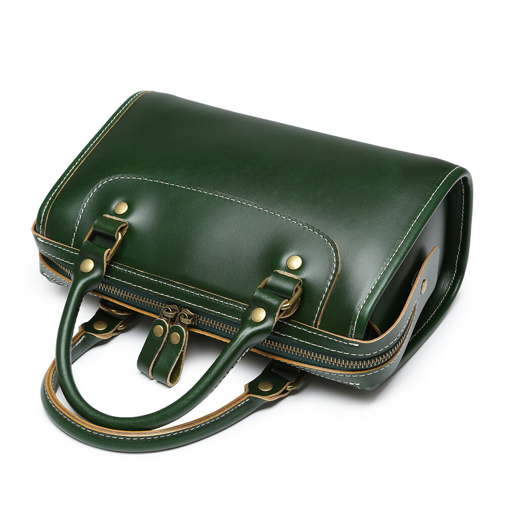 楽天市場】ミニボストン グリーン 緑 ボストンバッグ ショルダーバッグ