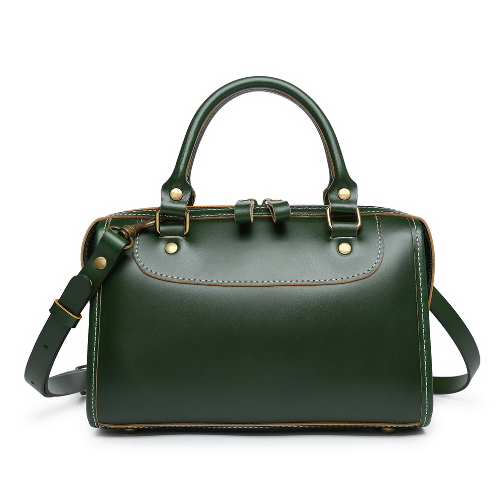 楽天市場】ミニボストン グリーン 緑 ボストンバッグ ショルダーバッグ