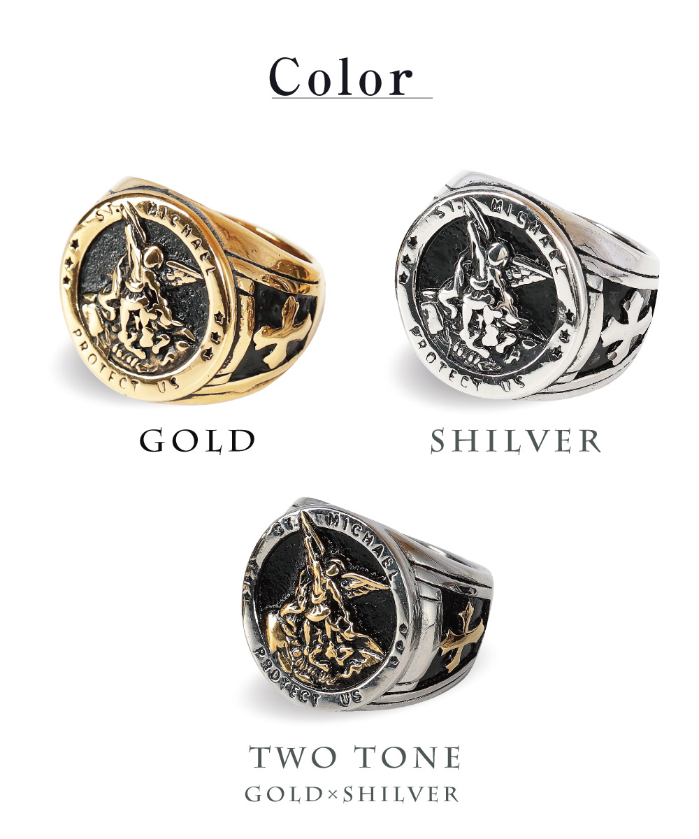 楽天市場】Qroza クローザ ミカエル シグネットリング 印台リング