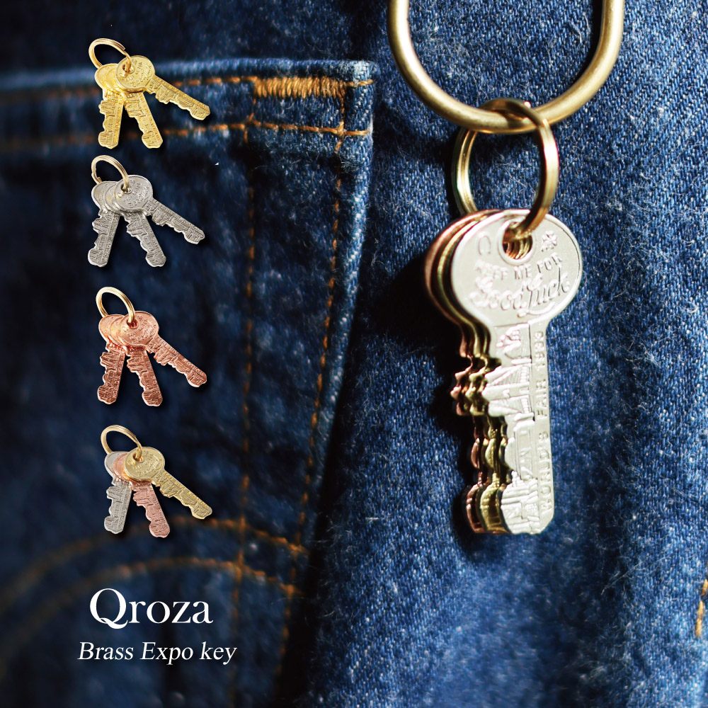 楽天市場】Good Luck Key 3個セット メタルミックス 銅合金 真鍮