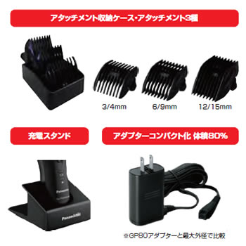 楽天市場】パナソニックプロ リニアバリカン ER-GP82【プロ仕様 軽量