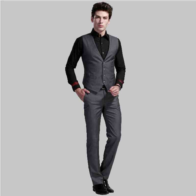 楽天市場】スーツベスト メンズ 30代 グレー 秋服 春 大人 チョッキ 秋