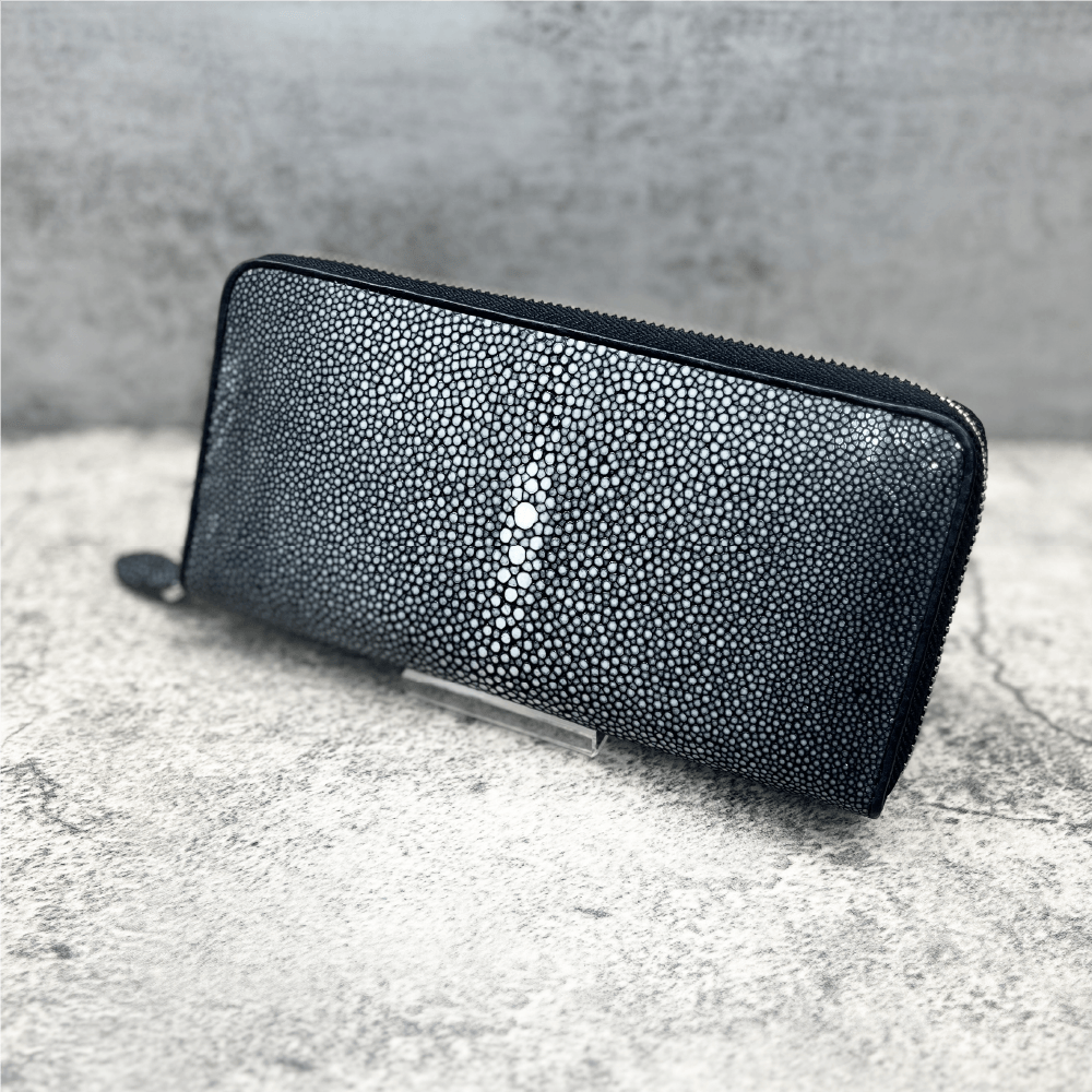 楽天市場】【希少品】スティングレイ長財布 〈 ブラック・ブルー