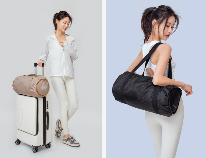 楽天市場】ドラム型 折りたたみ ボストンバッグ レディース メンズ 大