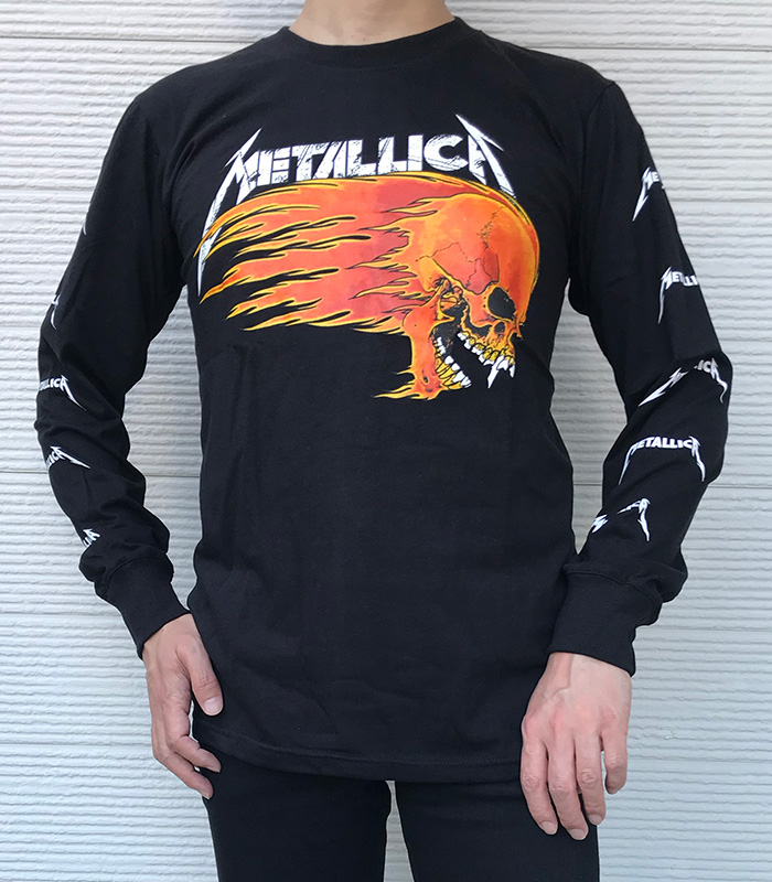 楽天市場】メタリカ 長袖 ロンT metallica tシャツ ロングスリーブ