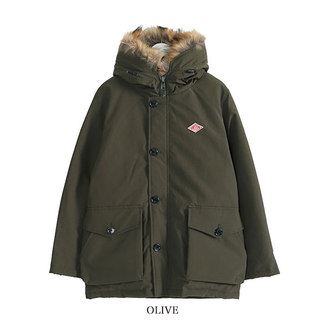 楽天市場】DANTON ダントン ファー付き フードミドル丈 ダウン