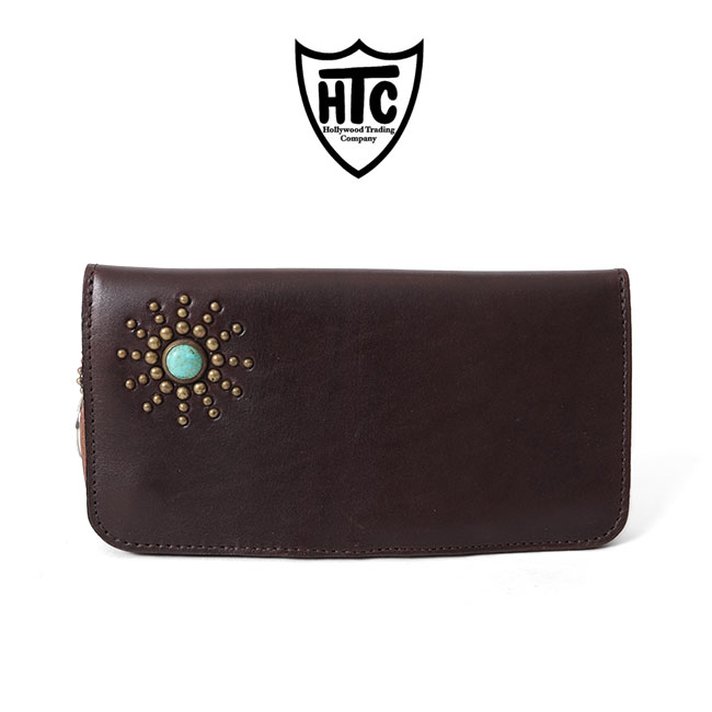 楽天市場】HTC エイチティーシー スタッズ レザー 長財布 ウォレット