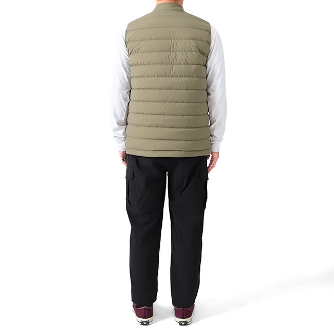 楽天市場】DANTON ダントン ミドル丈 スタンドカラー ダウンベスト DT