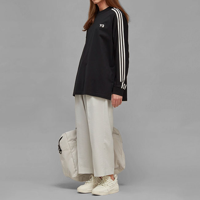 楽天市場】[SALE] Y-3 ワイスリー 3ストライプス オーバーサイズ ロゴ