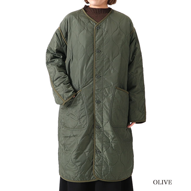 楽天市場】ORCIVAL オーシバル キルト ノーカラーコート OR-A0080 NYR