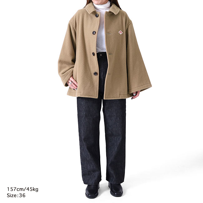 楽天市場】DANTON ダントン 背面ギャザー Aライン ウール ショート