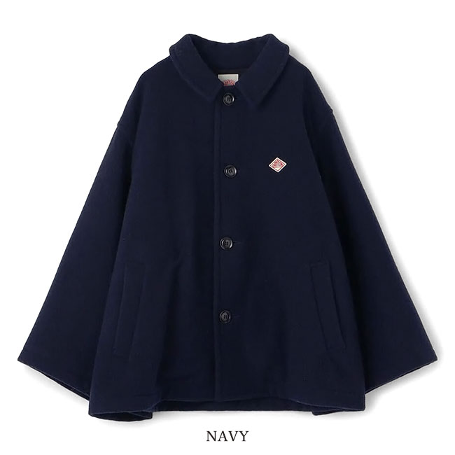 楽天市場】DANTON ダントン 背面ギャザー Aライン ウール ショート