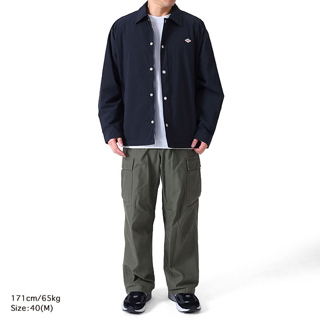 楽天市場】DANTON ダントン 中綿入り コーチジャケット DT-A0525 PNT
