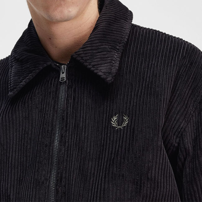 楽天市場】Fred Perry フレッドペリー 襟ボア コーデュロイ ボンバー