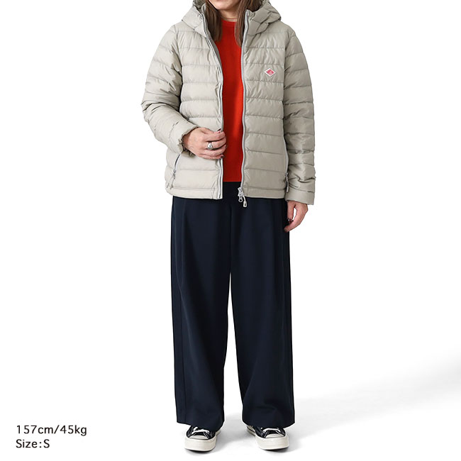 楽天市場】DANTON ダントン ナイロンタフタ フード付き ライトダウン