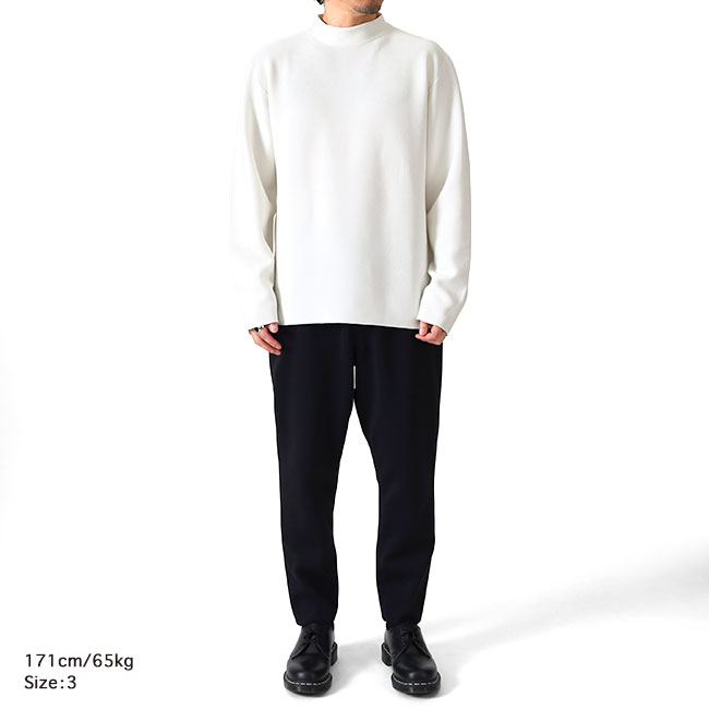 楽天市場】CFCL シーエフシーエル ロングスリーブ モックネックTシャツ