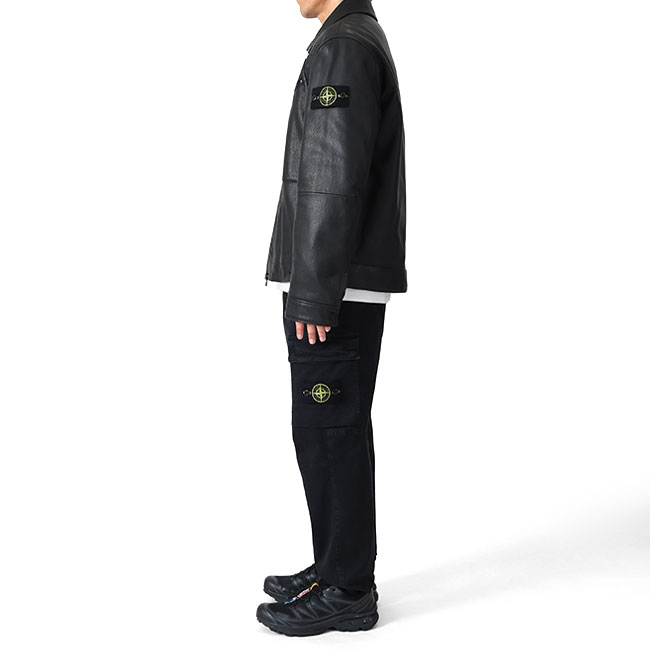 楽天市場】STONE ISLAND ストーンアイランド マット グレインレザー