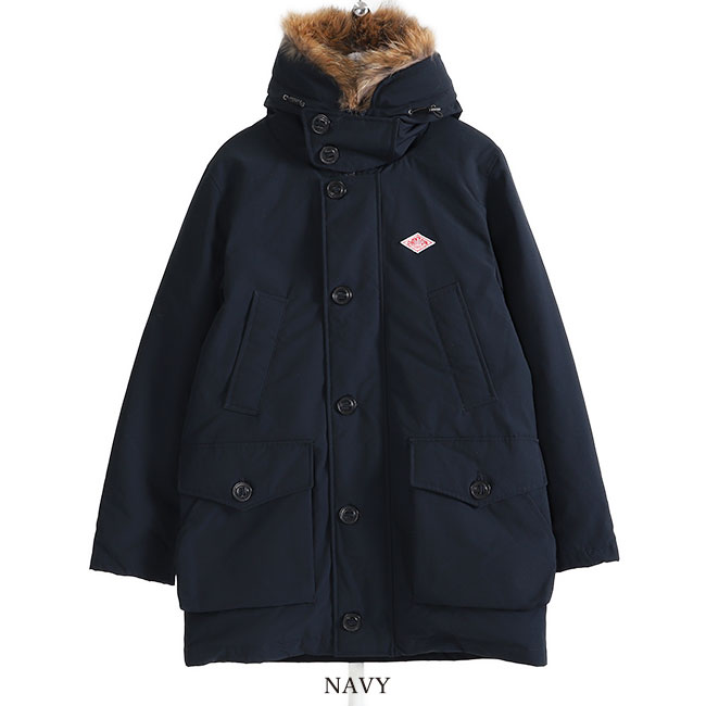 楽天市場】DANTON ダントン ファー付き フードダウンコート JD-8932