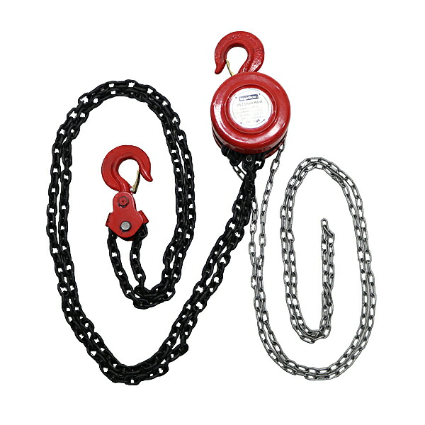 楽天市場】送料無料 チェーンブロック チェーンホイスト 定格荷重約2.0