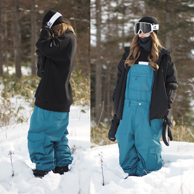 楽天市場】べスプ ビブパンツ VESP Twoway Wide Jogger Bib Cargo