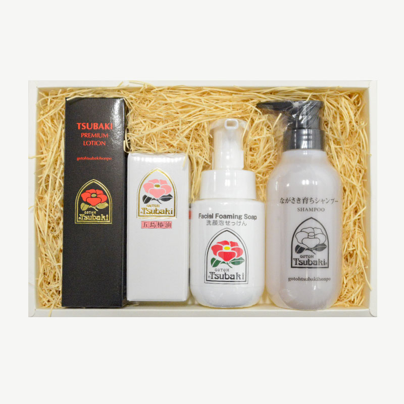 楽天市場】五島椿本舗 純粋椿油120ml + TSUBAKI PREMIUM LOTION ＜二層