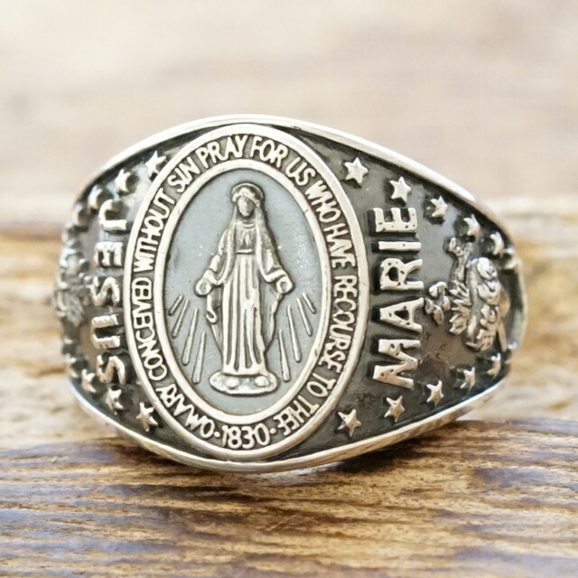 楽天市場】amp japan(アンプジャパン)マリア リング メンズシルバー925