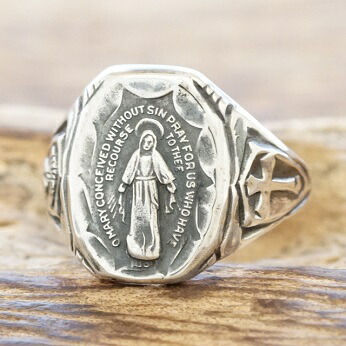 楽天市場】マリア リング メンズ レディース指輪 シルバー 925