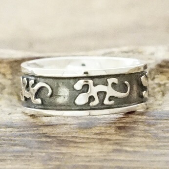 楽天市場】リザード トカゲ リングメンズ レディースシルバー925 指輪