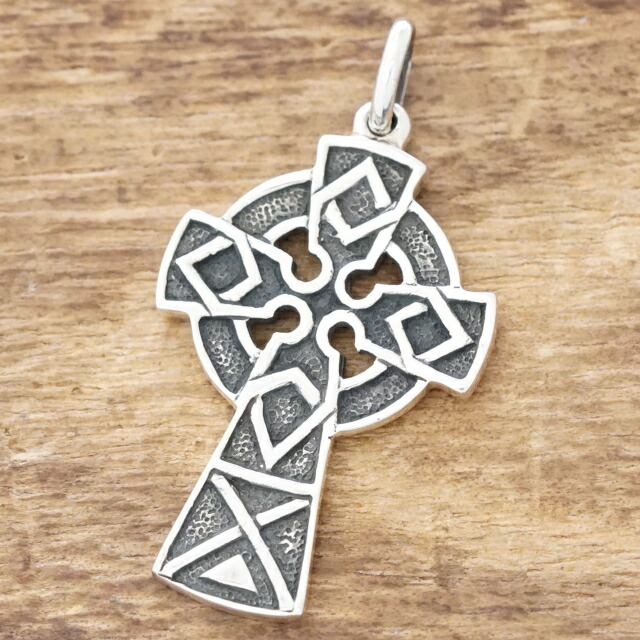 楽天市場】ケルト クロス ネックレスメンズ レディースシルバー 925