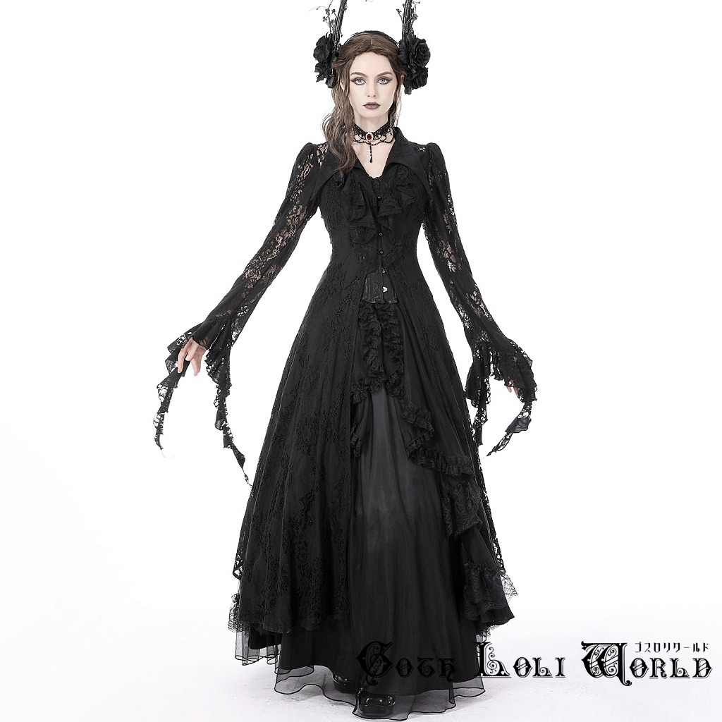 楽天市場】当日発送 即納 DW734 ゴスロリファッション レースフリル