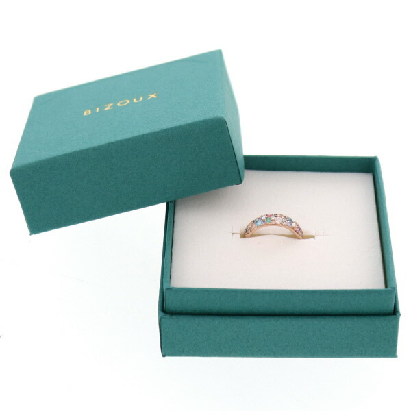 楽天市場】BIZOUX ビズー K18PG ピンクゴールド リング ダイヤモンド