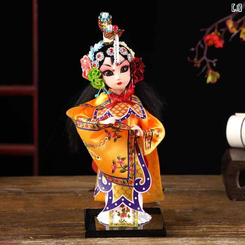 楽天市場】人形 舞踊 劇 中国 フィギュア 装飾 置物 リビング