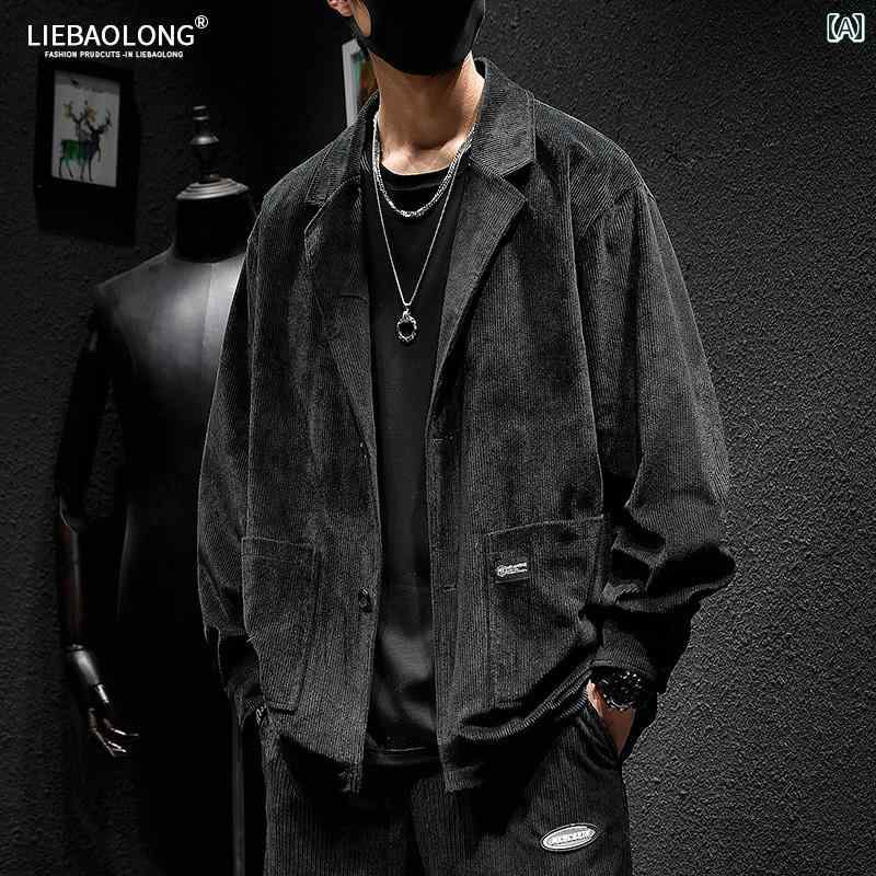 楽天市場】コーデュロイ ジャケット メンズ 春 カジュアル アウター